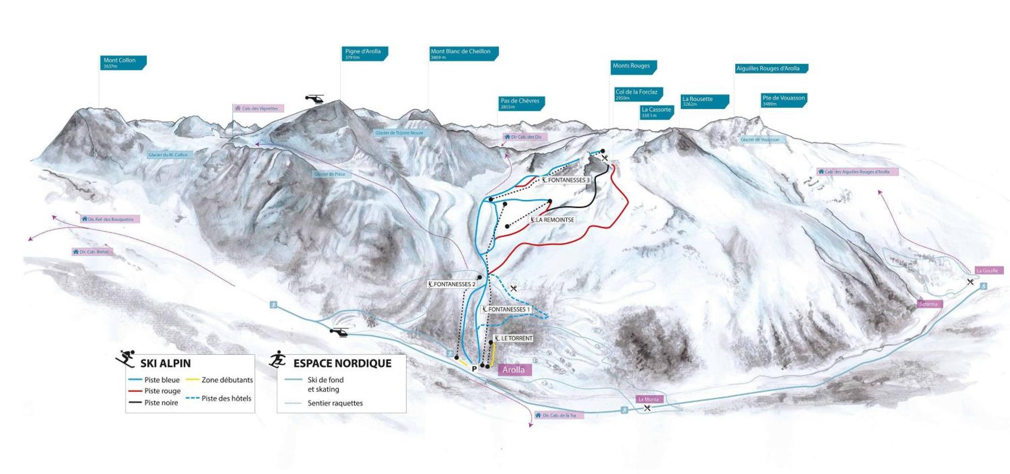 Le Panorama - Appartement 54 A Arolla Face Aux Montagnes A 150M Des Pistes Evolene Exterior photo